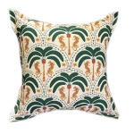Safari Palm Scatter Cushion - Double-sided Print Feather Inner