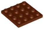 Parts 4 X 4 Plate 3031 - Reddish Brown