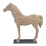 Brown Horse Figurine 47X8X48CM