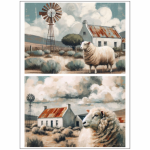 Tear Resistant Deco Print Karoo Sheep