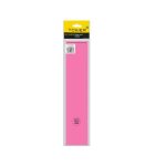 Tower Spine Labels Flu Pink 12S