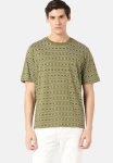 Levi's Classic Relaxed Tee Aaron Floral Stripe - Green