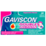 Double Action Peppermint Flavour Antacid Tablet 24 Pack