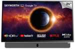 Google 24STF6800 G Skyworth 24" Fhd Tv - Grey 1920 X 1080 Resolution Hdmi spdif lan usb
