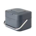 Joseph Joseph Stack 4L Food Waste Caddy Graphite Or Stone - Stone