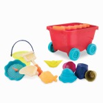 B. Travel Beach Wagon - Wavy Wagon - Red