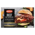 Bbq Rib Manufact Beef Rib Burgers 600G