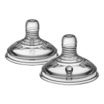 Tommee Tippee Closer To Nature Medium Flow Teats 2 Pack