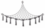 Macrame Toy Hammock Wall Storage Net For Stuffed Animals Corner