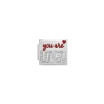 Composable Glam Link You Are Loved Glitter