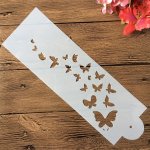 33 10CM Butterflies Diy Craft Layering Stencils Painting Scrapbooking Stamping Embossing Album Paper Card Template Eid Al-adha M