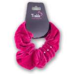 Velvet Hair Scrunchie - Assorted Diamond
