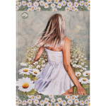 Printed Kitchen Towel Daisies Kayla