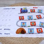 Milestone Blanket Thomas Train And Friends Set