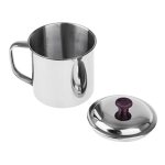 Aymzbd Stainless Steel Cup With Lid For - 12CM