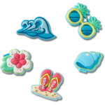 Beach Time 5 Pack Jibbitz - Multi Osfa