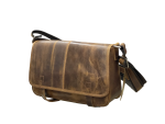 Classic Italian Leather Messenger Bag