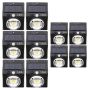 Lma - Set Of 10 Cob LED Motion Sensor Solar LED Wall Light Single Lights