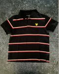 Giordano Blue And Red Striped Golfer 7 8Y