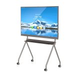 Interactive Touch Panel Mobile Stand Grey
