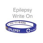 Epilepsy Alert Write On Purple L