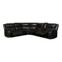 Smte-l Shape Leather Recliner SET-9824CR -black