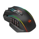 Redragon Perdition Pro 16000DPI Rgb Wireless Mmo Ergo Gaming Mouse Black - Bios Bois