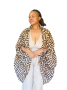 Bold Brown Kimono Style