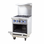 4 Burner Cooking Range With Oven