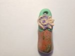 Unakite With Fimo Pendant