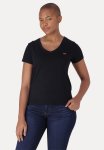 Levi's Perfect V-neck Za - Jet Black