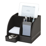 Executive BD0060 - Desk Box With Memo Pad Black Std
