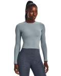 Women's Ua Rush Seamless Long Sleeve - Harbor Blue Sm