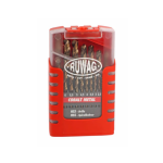 Drill Bit Set 1-10MM 19PCE Cobalt Metal RUW3310GBC