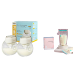 Phanphy Twin Pack Breast Pump + Phanphy Milk Storage Bags