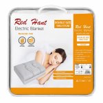 Red Hant Tie Down Double Electric Blanket EB1002