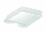 Durable A4 Letter Tray Basic Plastic Transparent Each