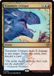 Traumatic Critique Secrets Of Strixhaven Promos - Damaged Foil