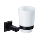 B Series - Sq Tooth Brush Holder Blackened Brass