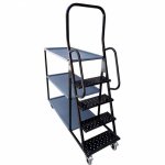 Hillhouse OE80A Double Step – Stainless Steel Frame Rubber Tops