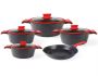 17PIECES High Quality Granite Cookware Set