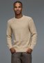 Marled Fisherman's Rib Knit Cotton Jumper