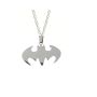 Stainless Steel Batman Necklace