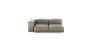 Two Module Chaise Sofa - Leather - Beige - 199CM X 115CM