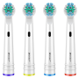 Replacement Heads For Oral-b Electric Toothbrush - 4 Pack - EB22X
