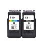 Canon PG-510/CL-511 Generic Ink Cartridges Value-pack