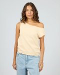 Ellis Off Shoulder Top - Butter - Large