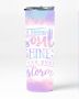 A Strong Soul 20OZ Insulated Skinny Tumbler Sublimation With Straw 010