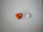 Carnelian Stone Heart SSP338