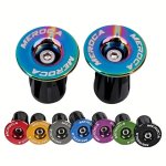 Durable Bicycle Handlebar End Plugs For Secure Grip And Protection - Fits Road Mountain Bmx Fixie Bikes - Essential Bike Repair 